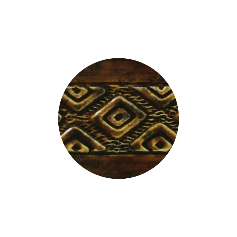 TEXTURED AMBER BROWN POTTER'S CHOICE 473ML 1180-1240C PC-62 AMACO