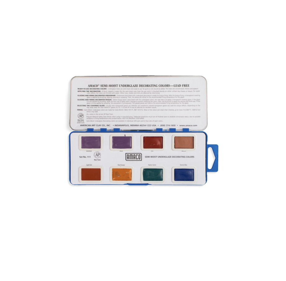 SEMI-MOIST UNDERGLASUR SETT 111 – 8 FARGER PALETT